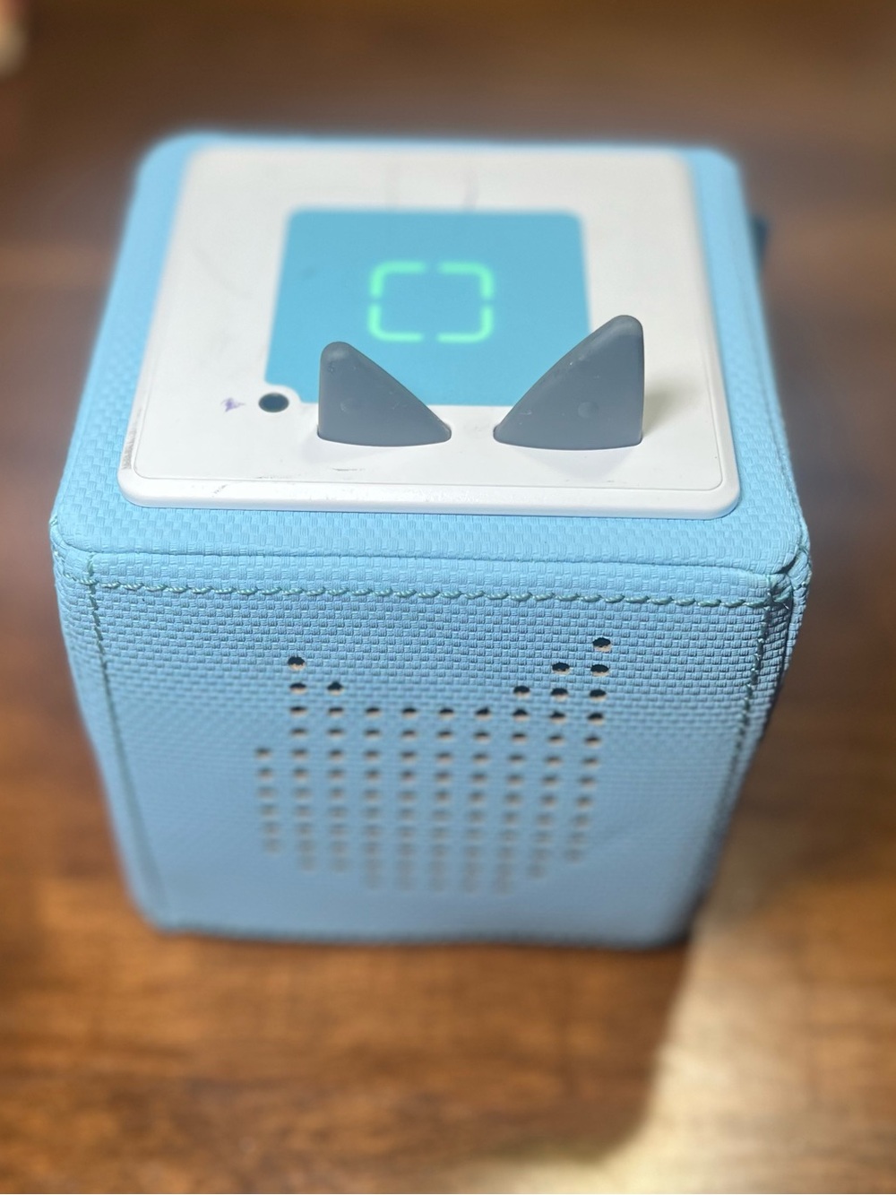 Blue Toniebox Audio Player for Tonies Screen Free Kids Learning Toy